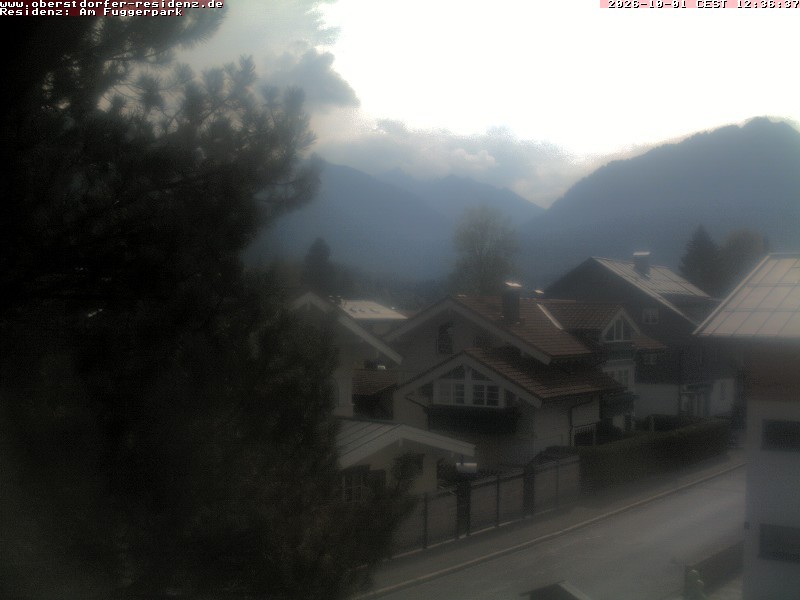 Archiv Foto Webcam Oberstdorfer Residenz