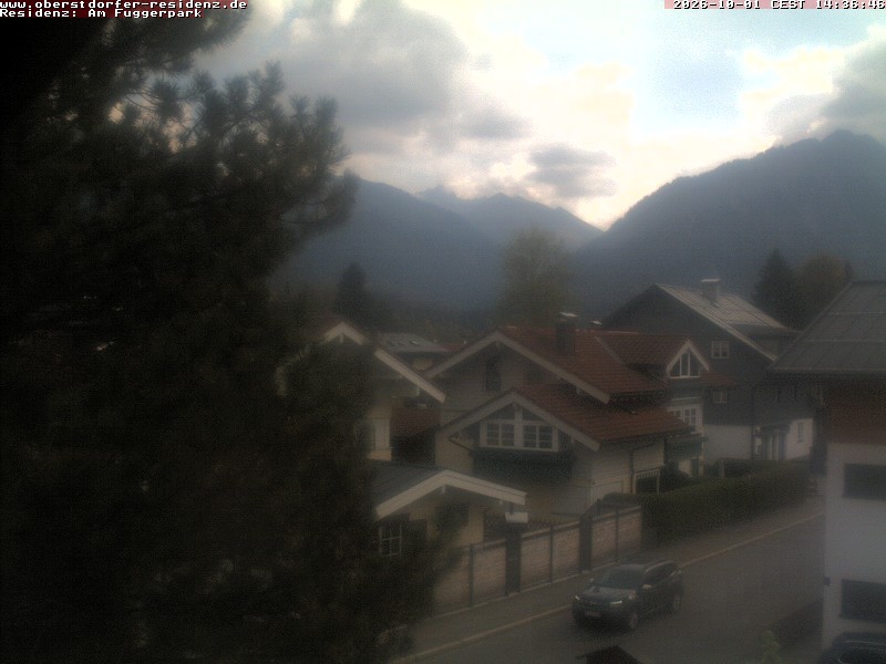 Archiv Foto Webcam Oberstdorfer Residenz