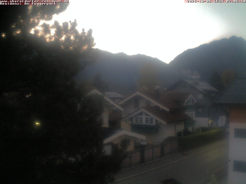 Archiv Foto Webcam Oberstdorfer Residenz