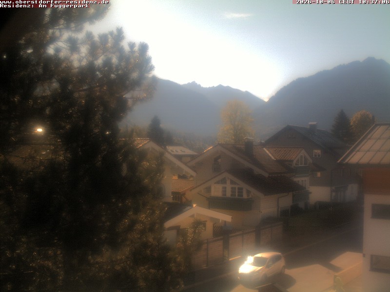 Archiv Foto Webcam Oberstdorfer Residenz