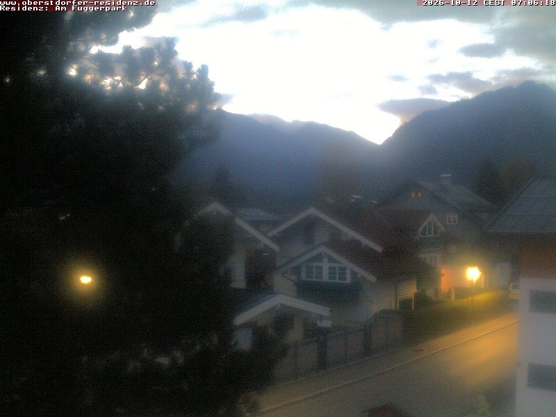 Archiv Foto Webcam Oberstdorfer Residenz