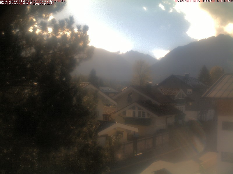 Archiv Foto Webcam Oberstdorfer Residenz