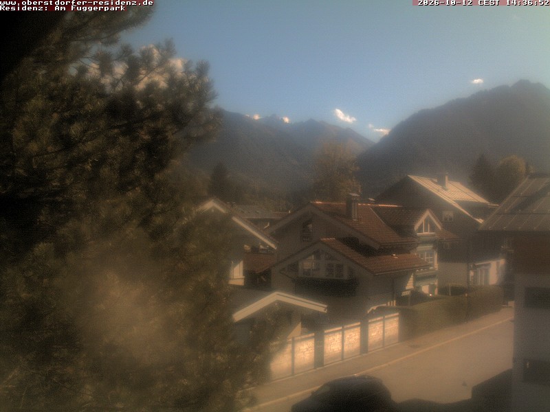 Archiv Foto Webcam Oberstdorfer Residenz