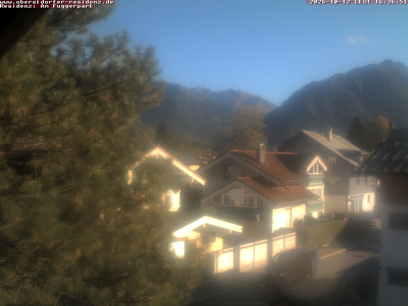 Archiv Foto Webcam Oberstdorfer Residenz