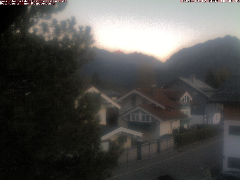 Archiv Foto Webcam Oberstdorfer Residenz