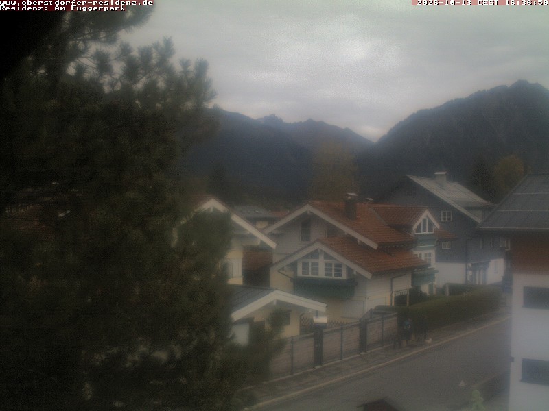 Archiv Foto Webcam Oberstdorfer Residenz