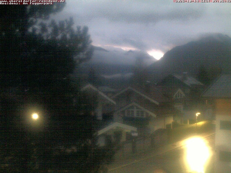 Archiv Foto Webcam Oberstdorfer Residenz
