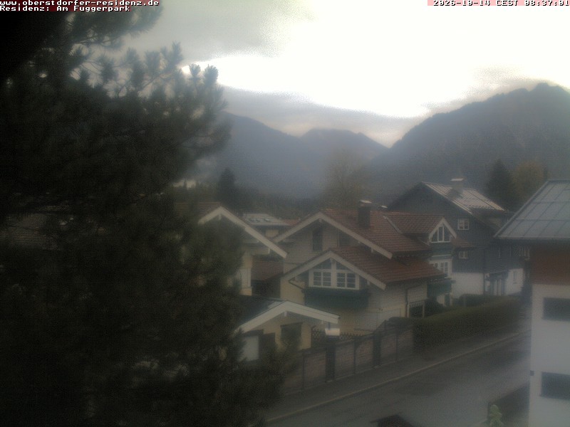 Archiv Foto Webcam Oberstdorfer Residenz