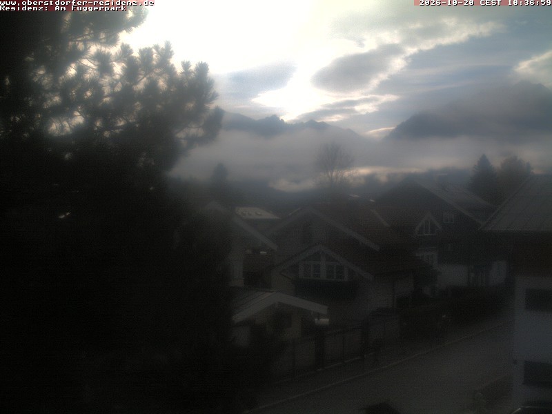 Archived image Webcam Oberstdorf holiday apartment