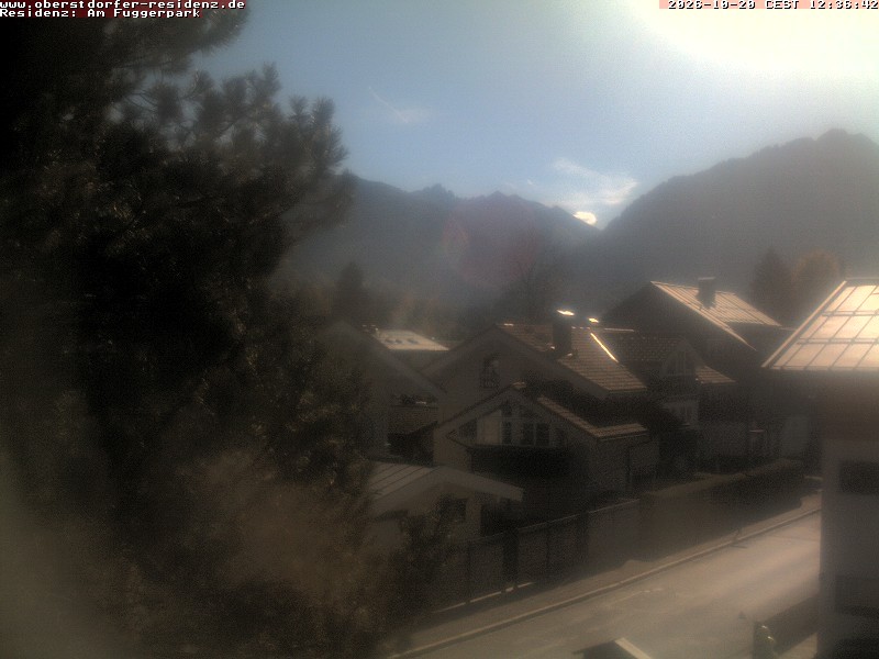 Archived image Webcam Oberstdorf holiday apartment