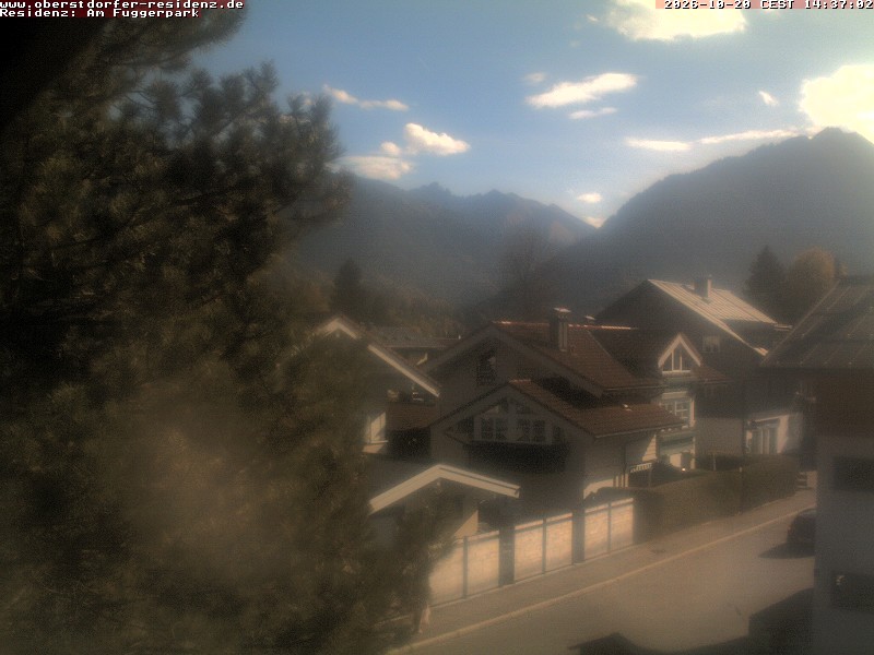 Archived image Webcam Oberstdorf holiday apartment