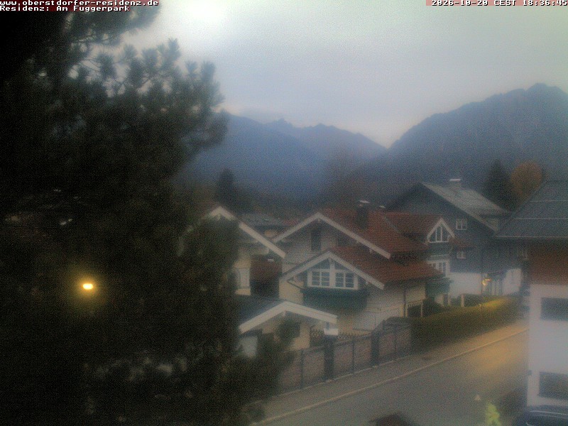 Archived image Webcam Oberstdorf holiday apartment
