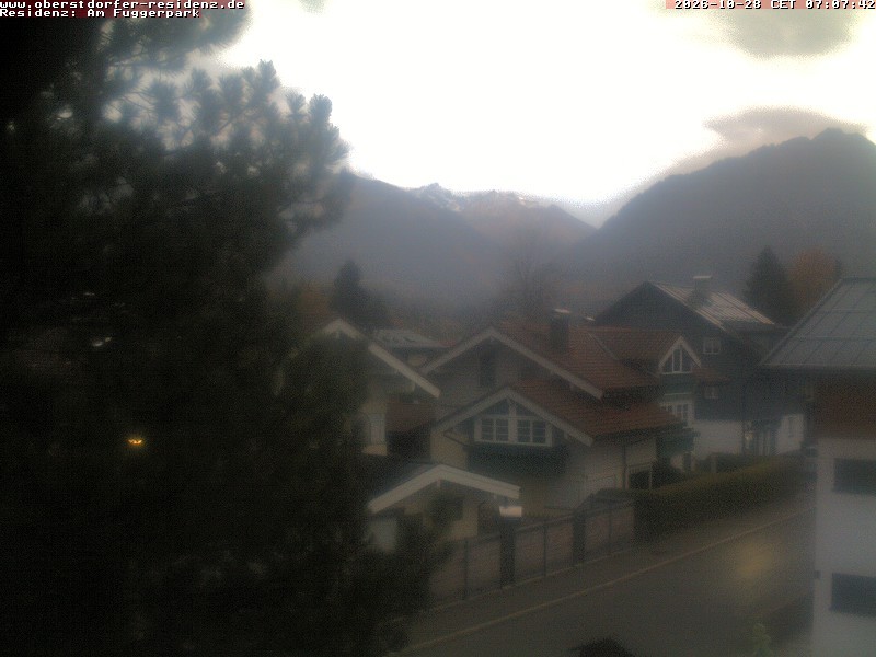 Archiv Foto Webcam Oberstdorfer Residenz