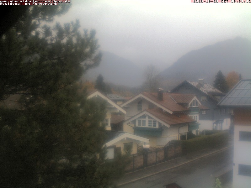 Archiv Foto Webcam Oberstdorfer Residenz