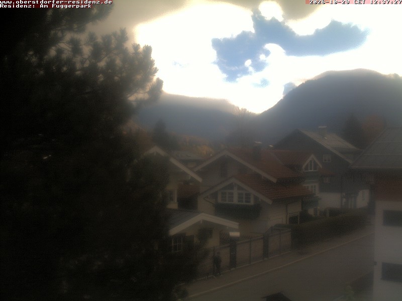 Archiv Foto Webcam Oberstdorfer Residenz