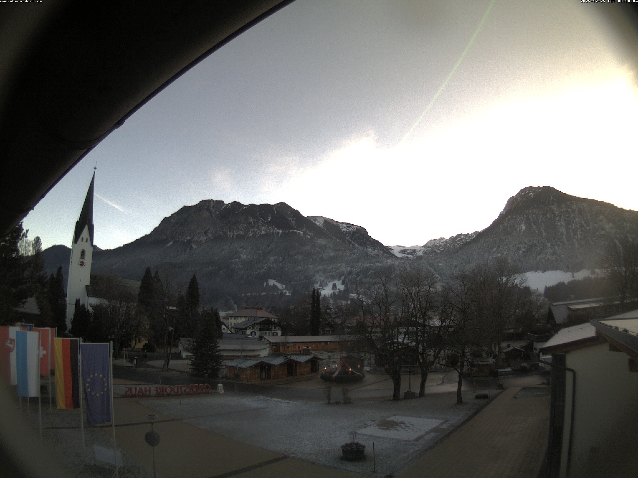 Archiv Foto Webcam Kurpark Oberstdorf