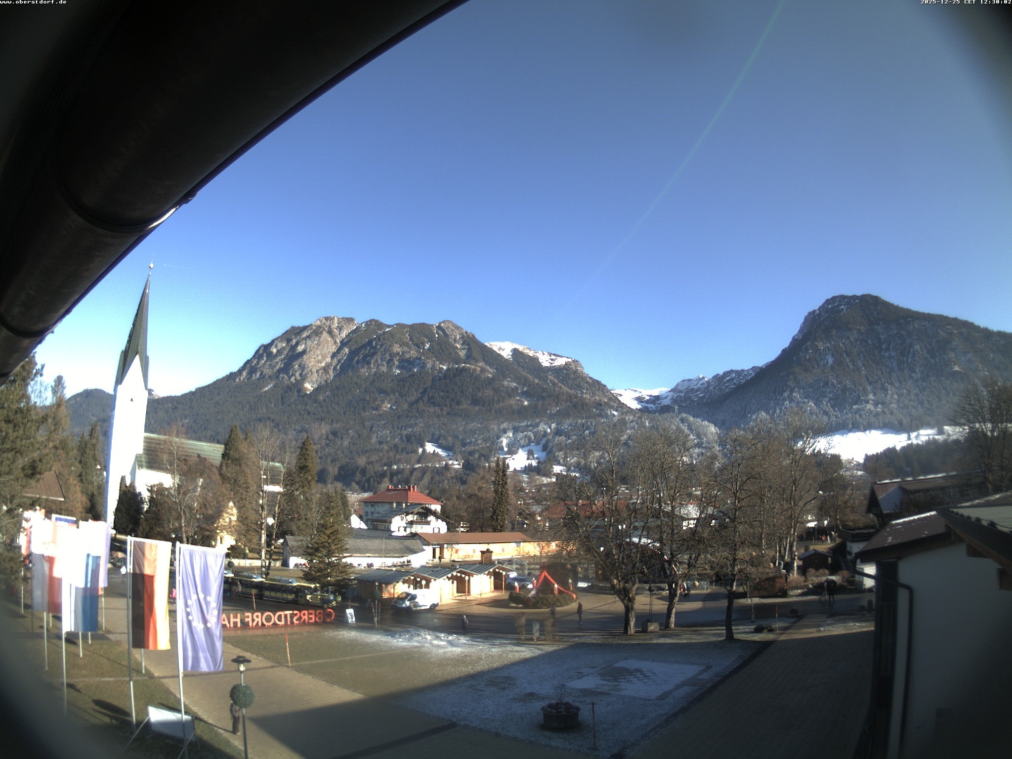 Archiv Foto Webcam Kurpark Oberstdorf