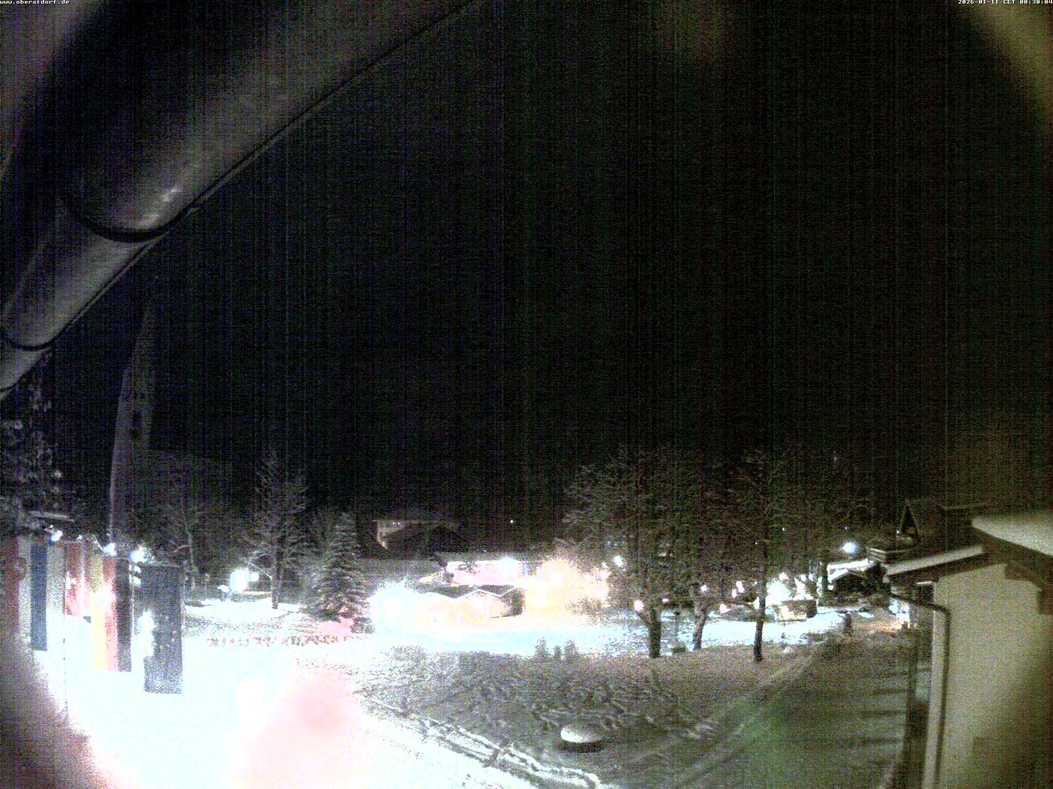 Archived image Webcam St. John's Church Oberstdorf