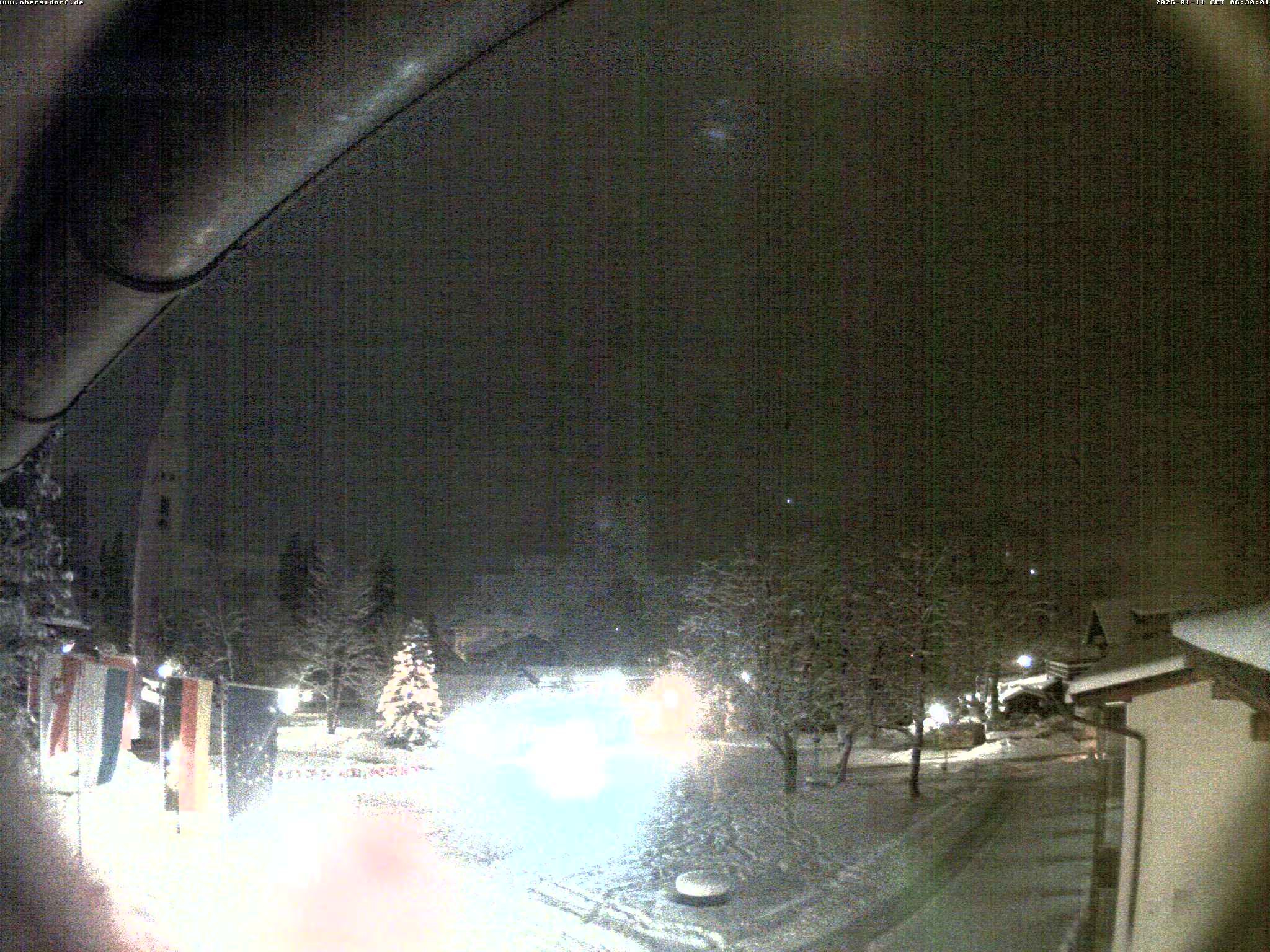 Archived image Webcam St. John's Church Oberstdorf