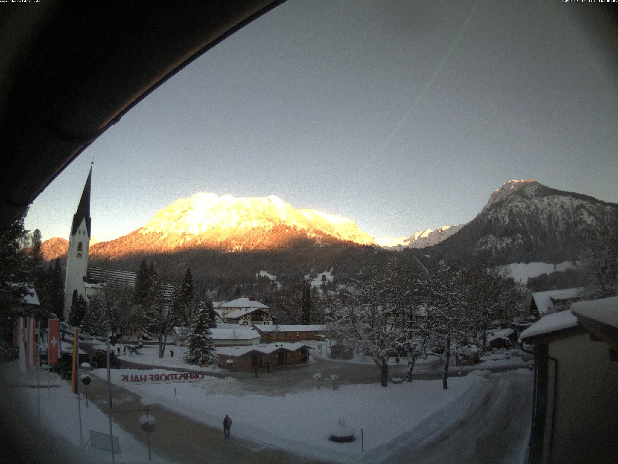 Archiv Foto Webcam Kurpark Oberstdorf