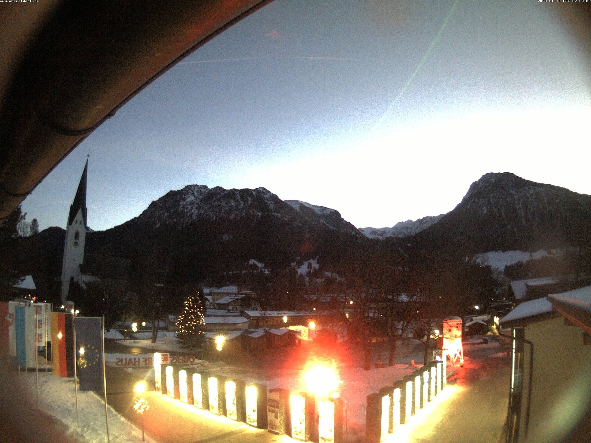 Archiv Foto Webcam Kurpark Oberstdorf