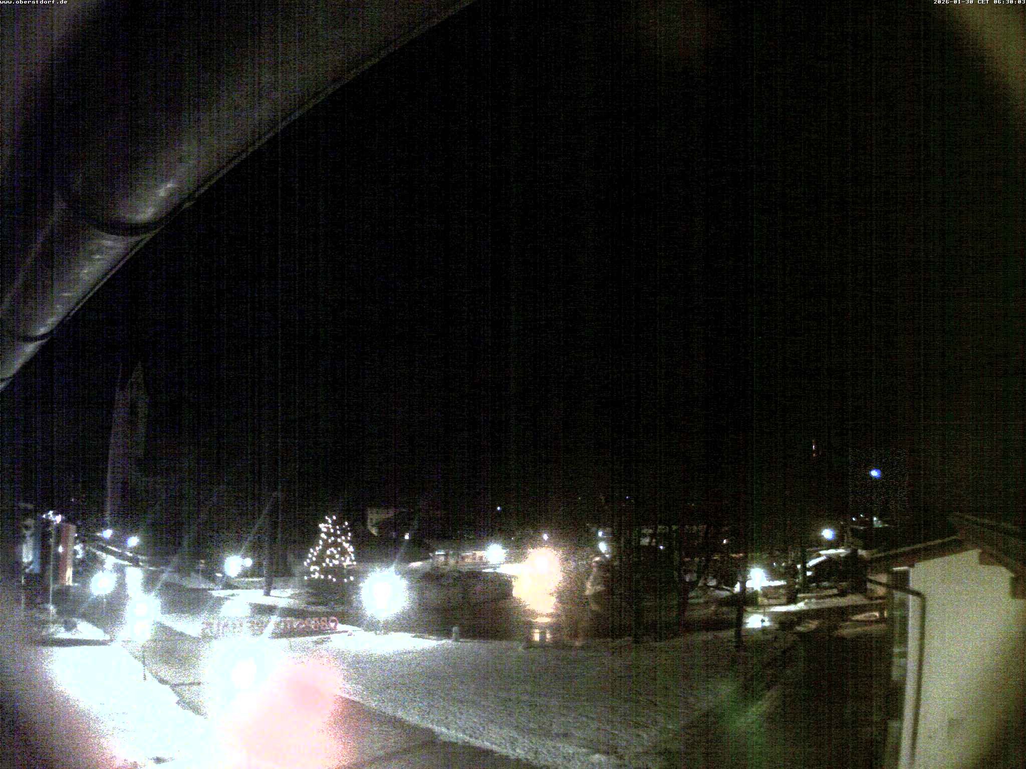 Archived image Webcam St. John's Church Oberstdorf