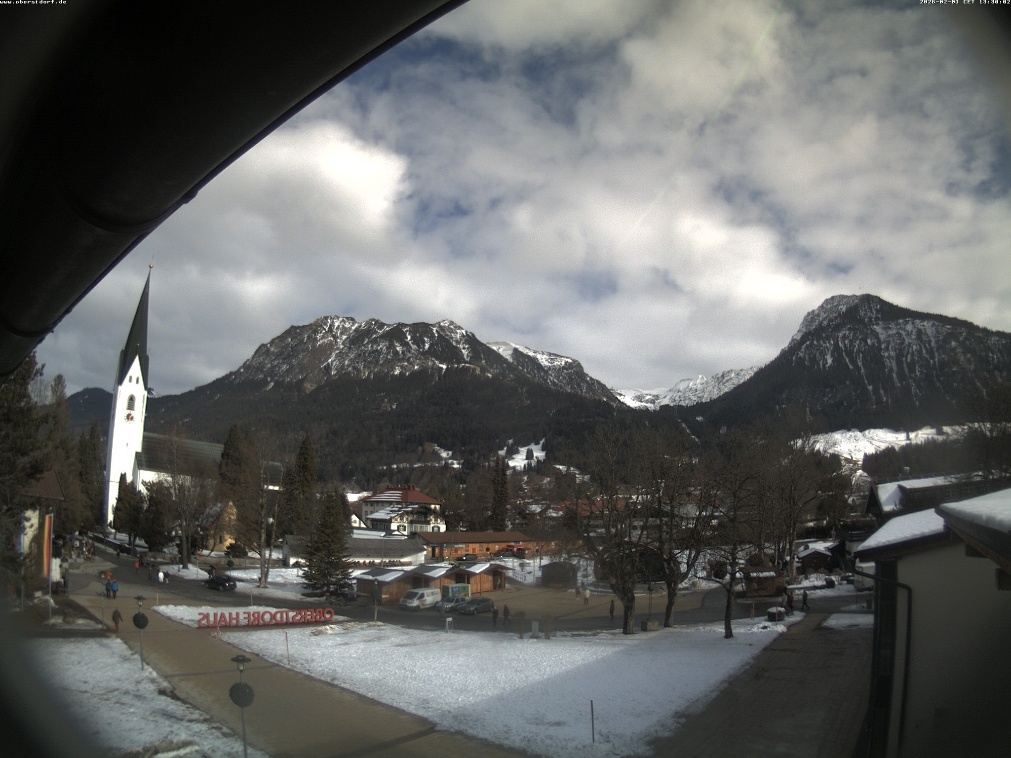 Archiv Foto Webcam Kurpark Oberstdorf