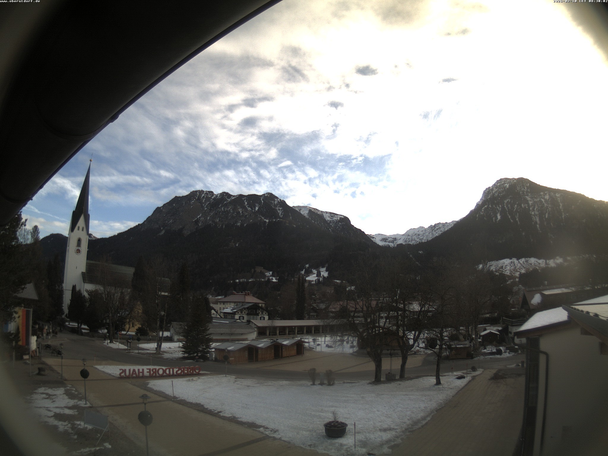 Archiv Foto Webcam Kurpark Oberstdorf