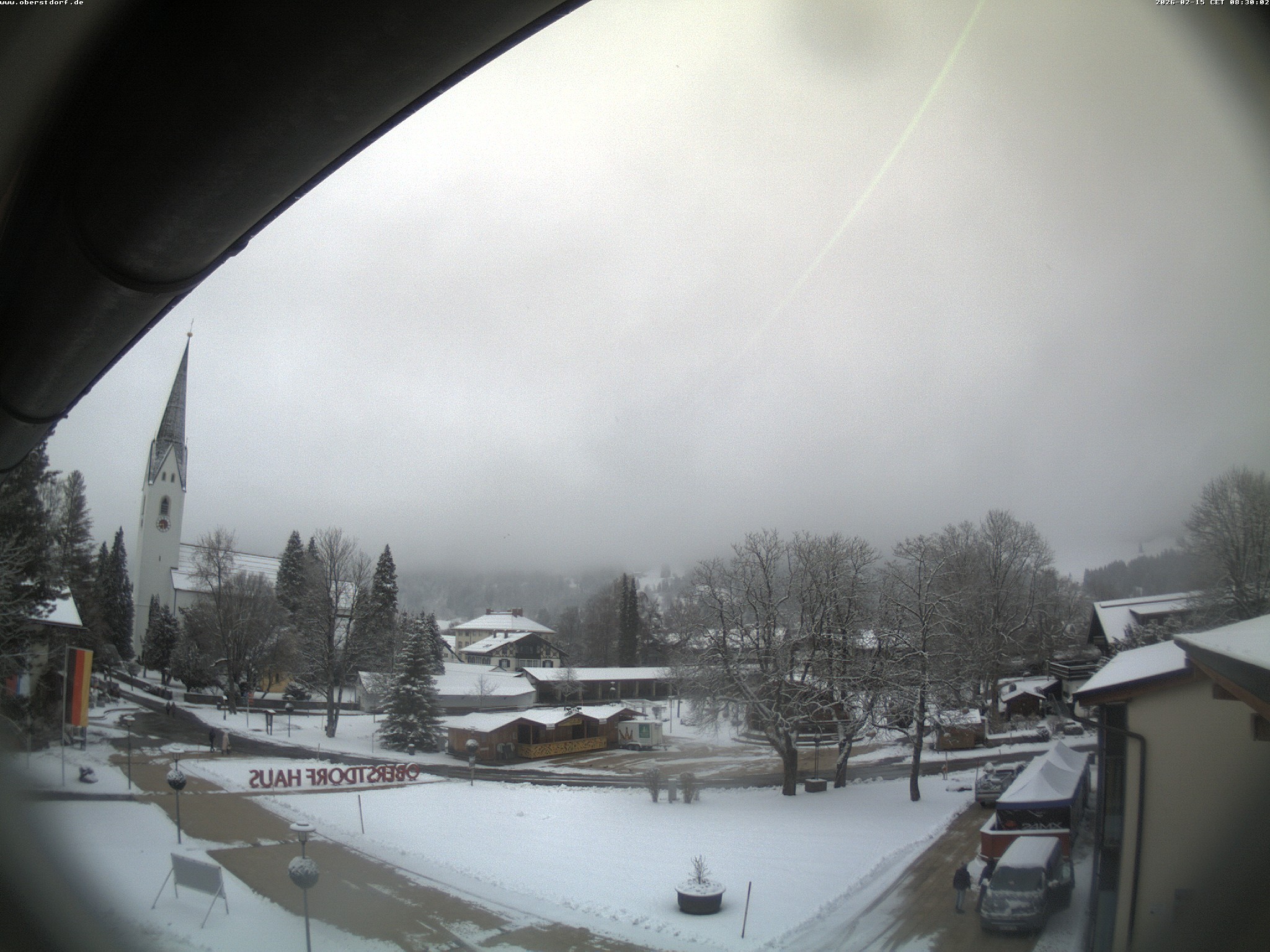 Archiv Foto Webcam Kurpark Oberstdorf
