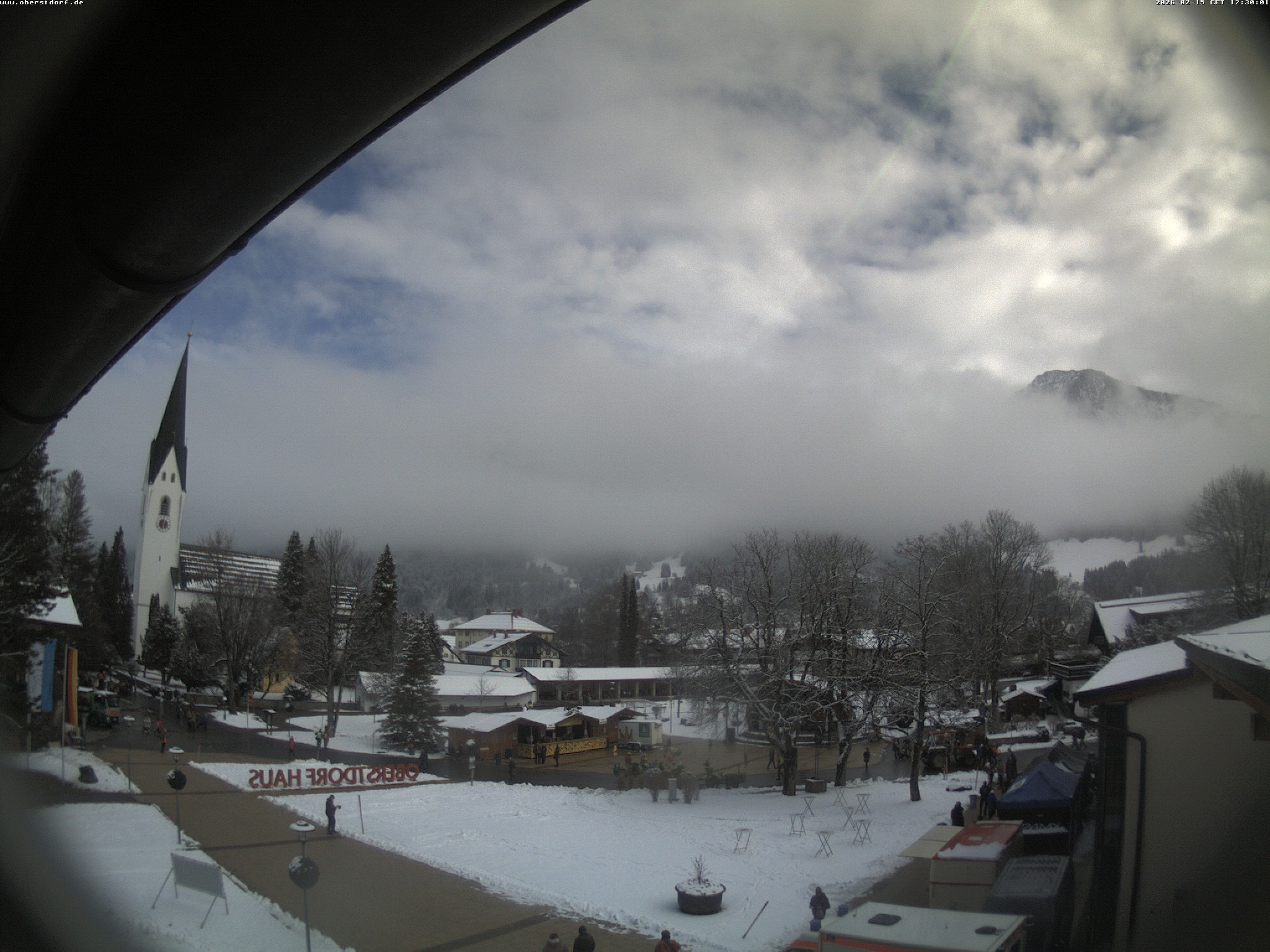 Archiv Foto Webcam Kurpark Oberstdorf