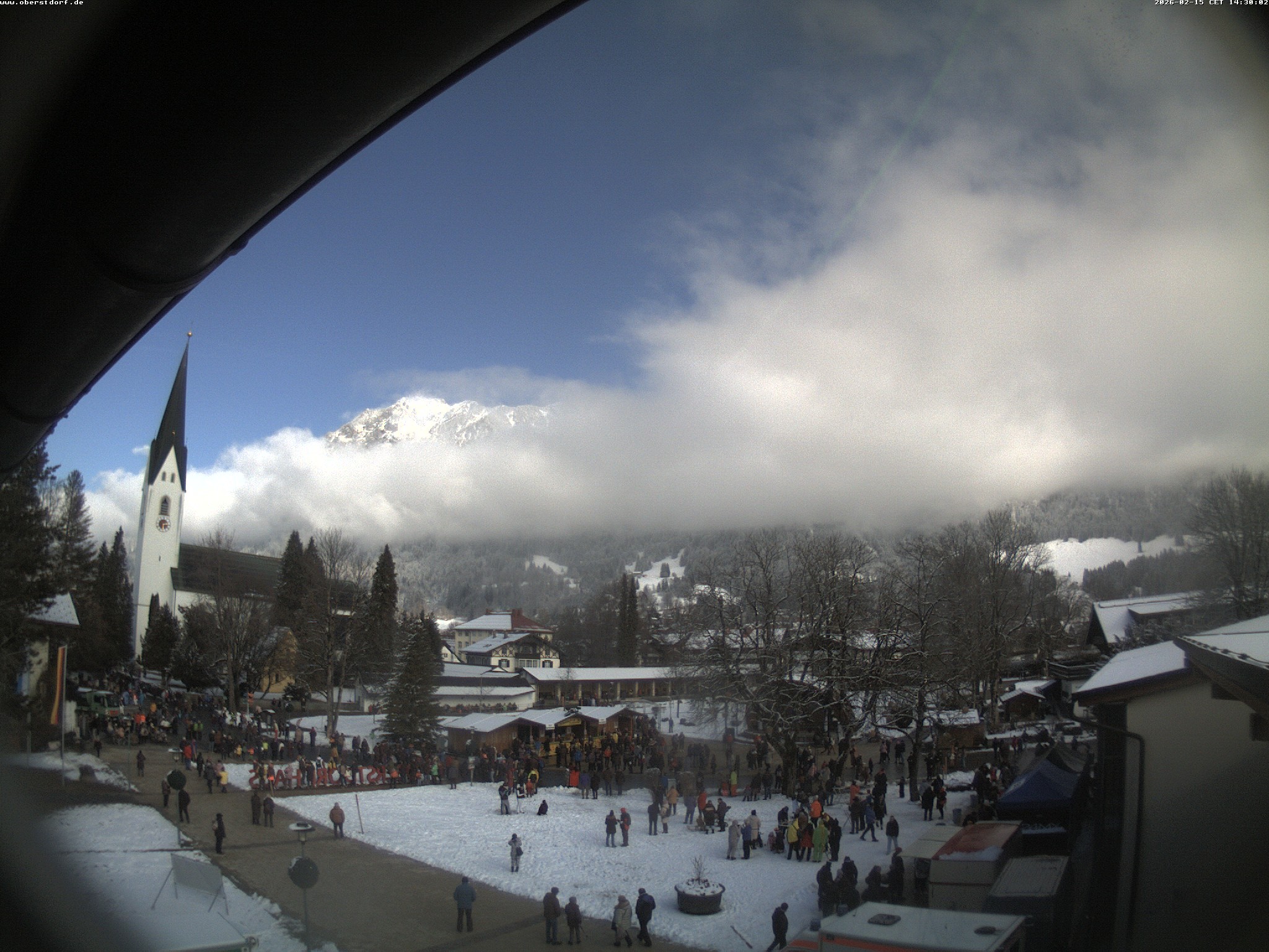 Archiv Foto Webcam Kurpark Oberstdorf