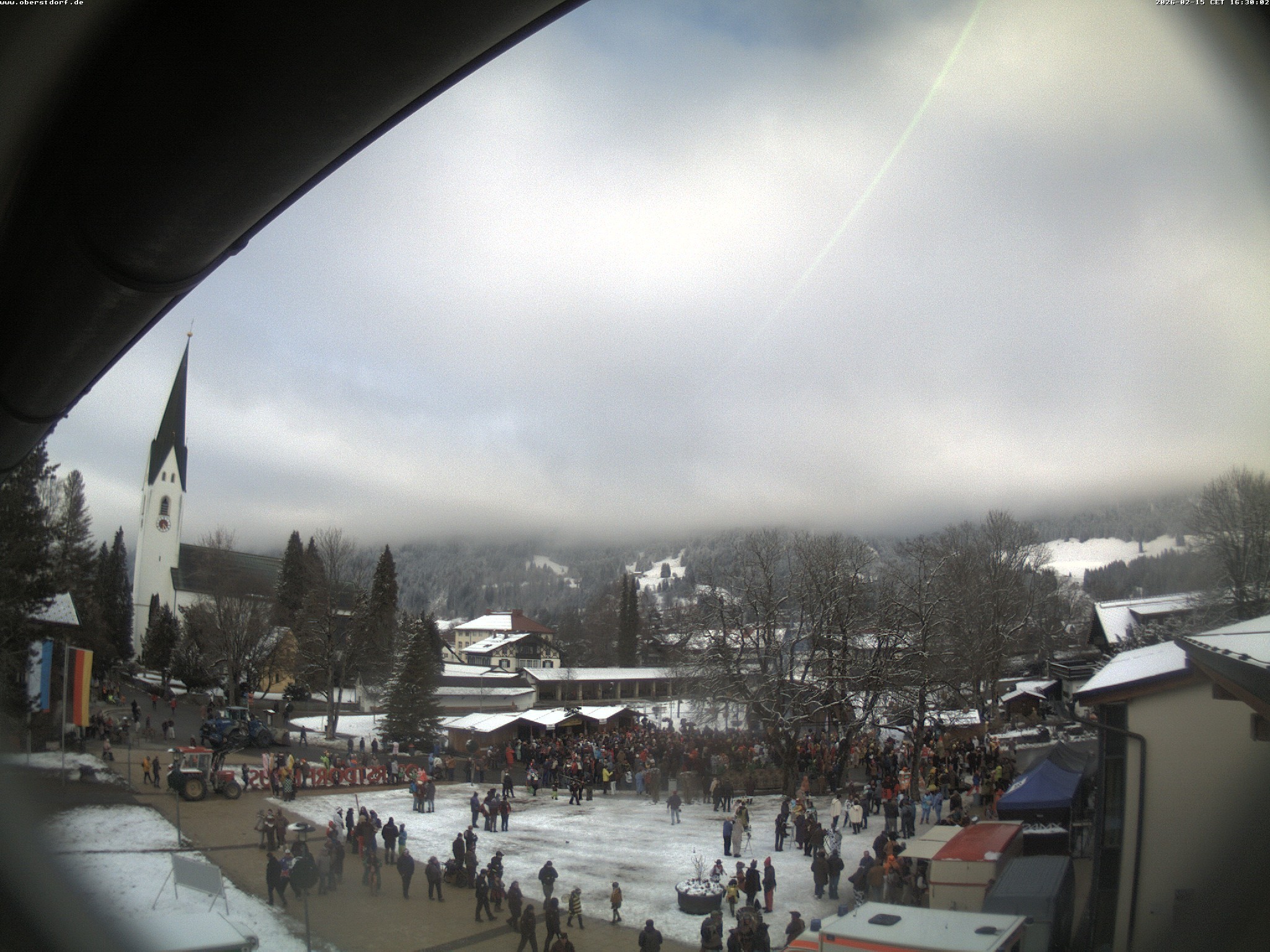 Archiv Foto Webcam Kurpark Oberstdorf