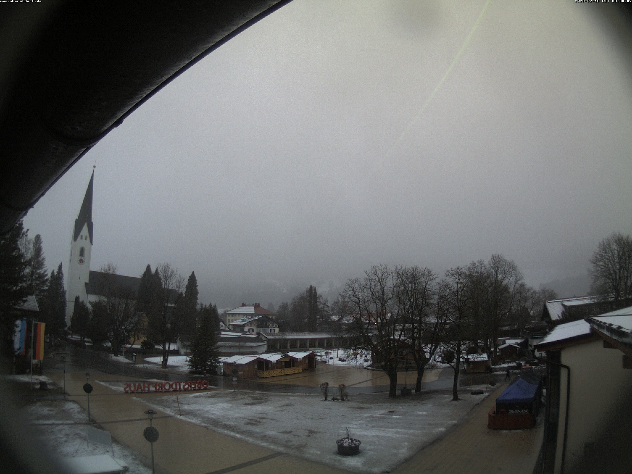 Archiv Foto Webcam Kurpark Oberstdorf