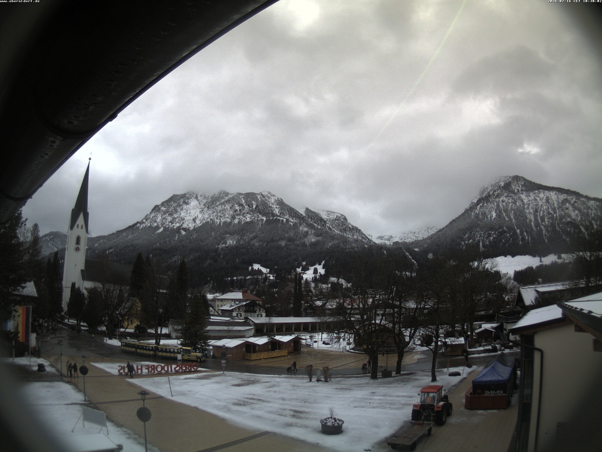 Archiv Foto Webcam Kurpark Oberstdorf