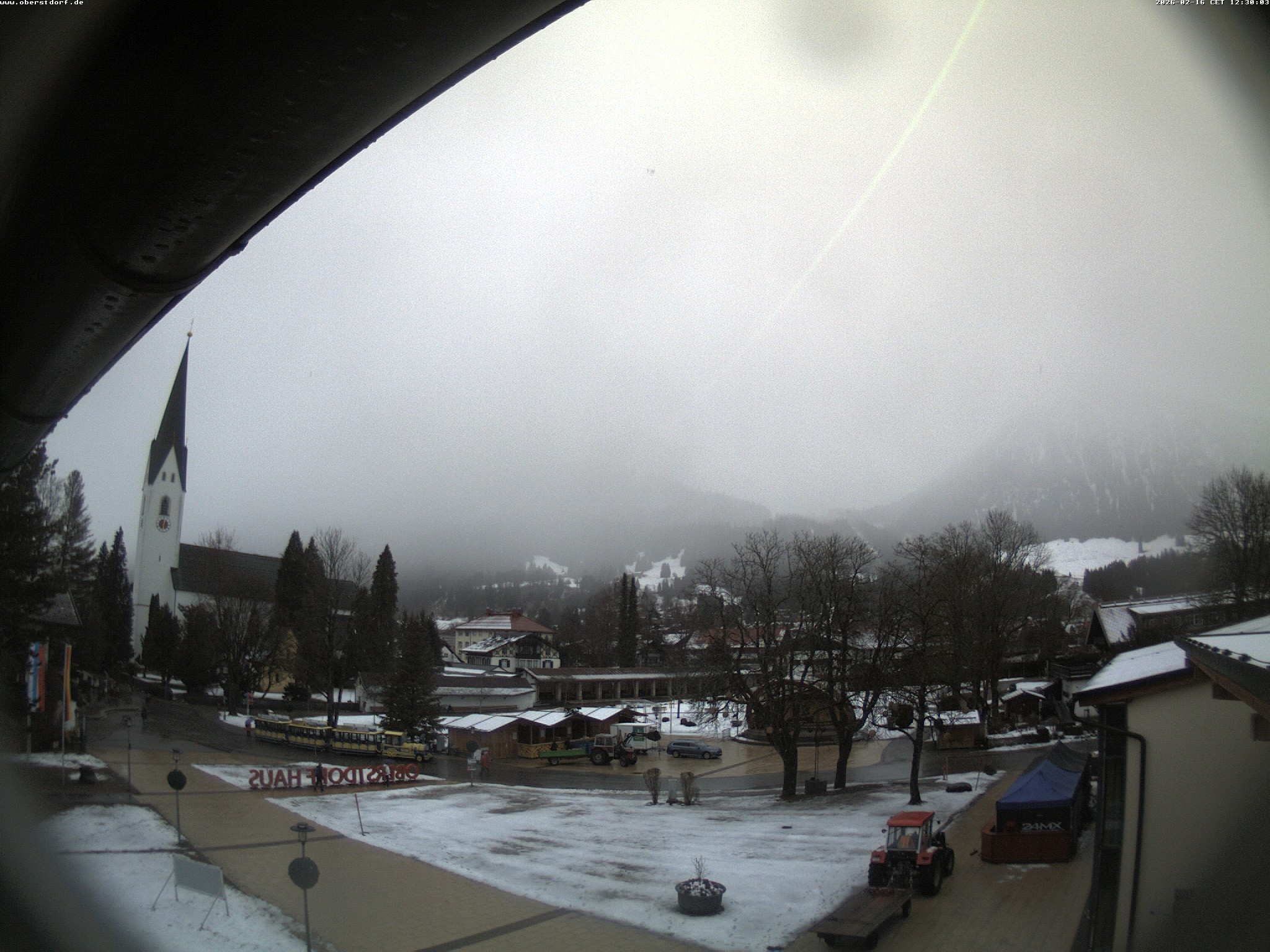 Archiv Foto Webcam Kurpark Oberstdorf