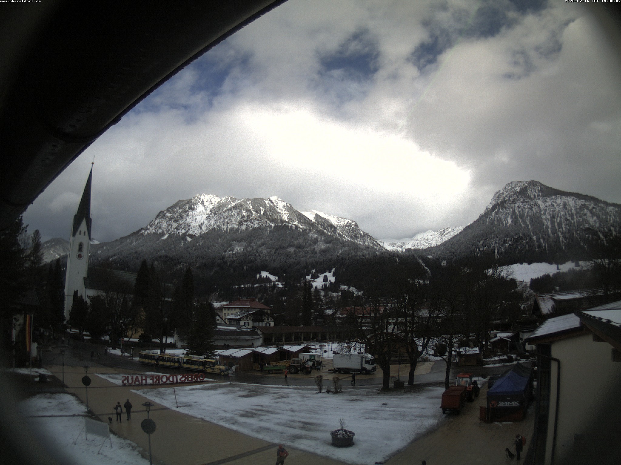 Archiv Foto Webcam Kurpark Oberstdorf