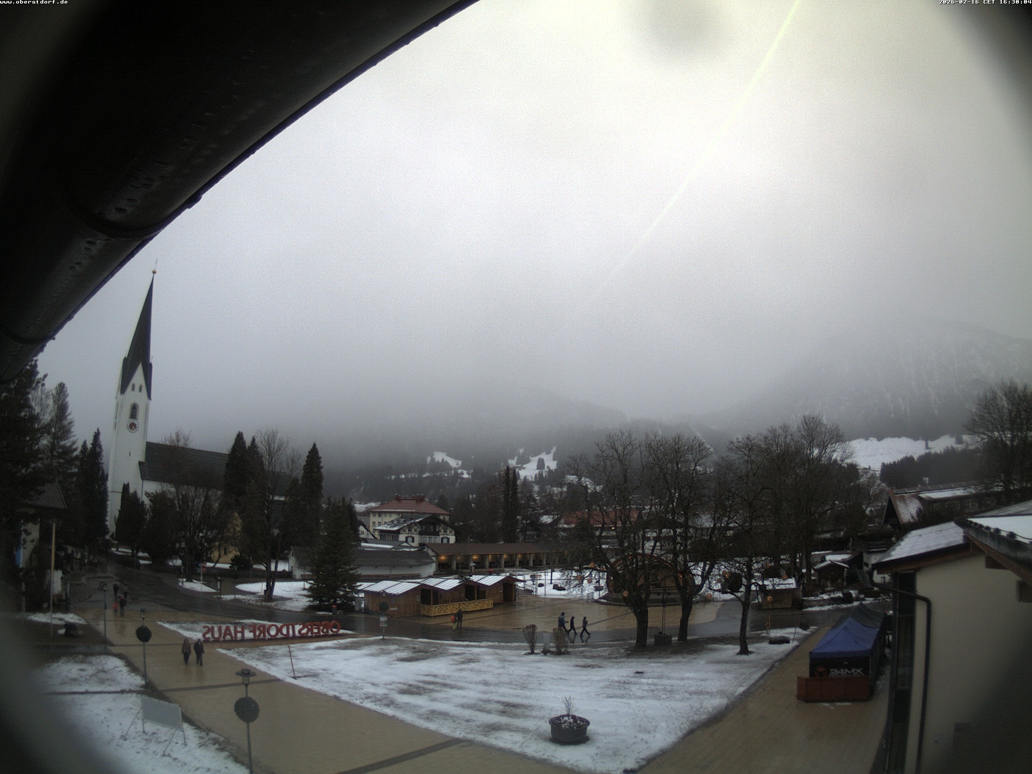 Archiv Foto Webcam Kurpark Oberstdorf