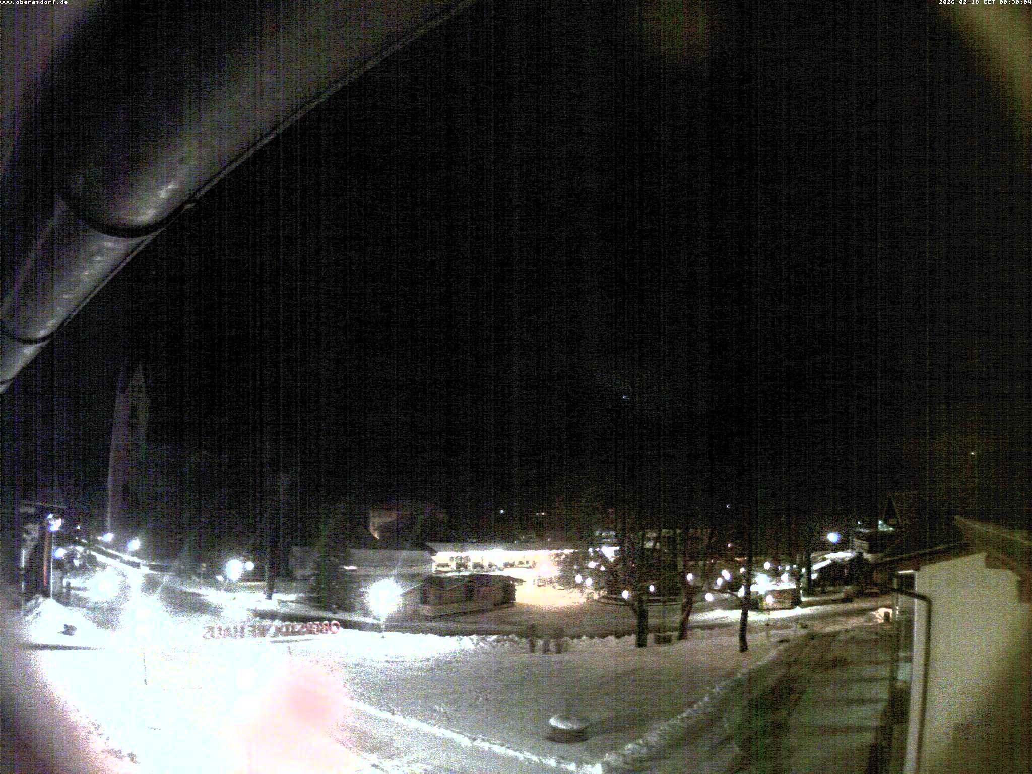 Archived image Webcam St. John's Church Oberstdorf