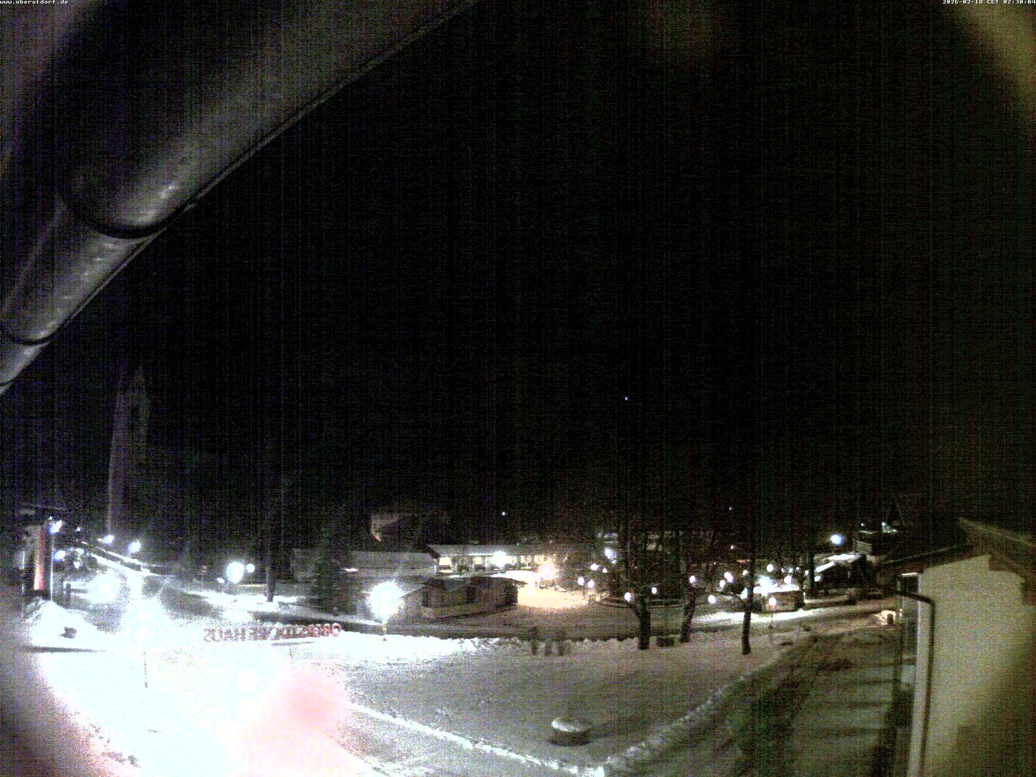 Archived image Webcam St. John's Church Oberstdorf