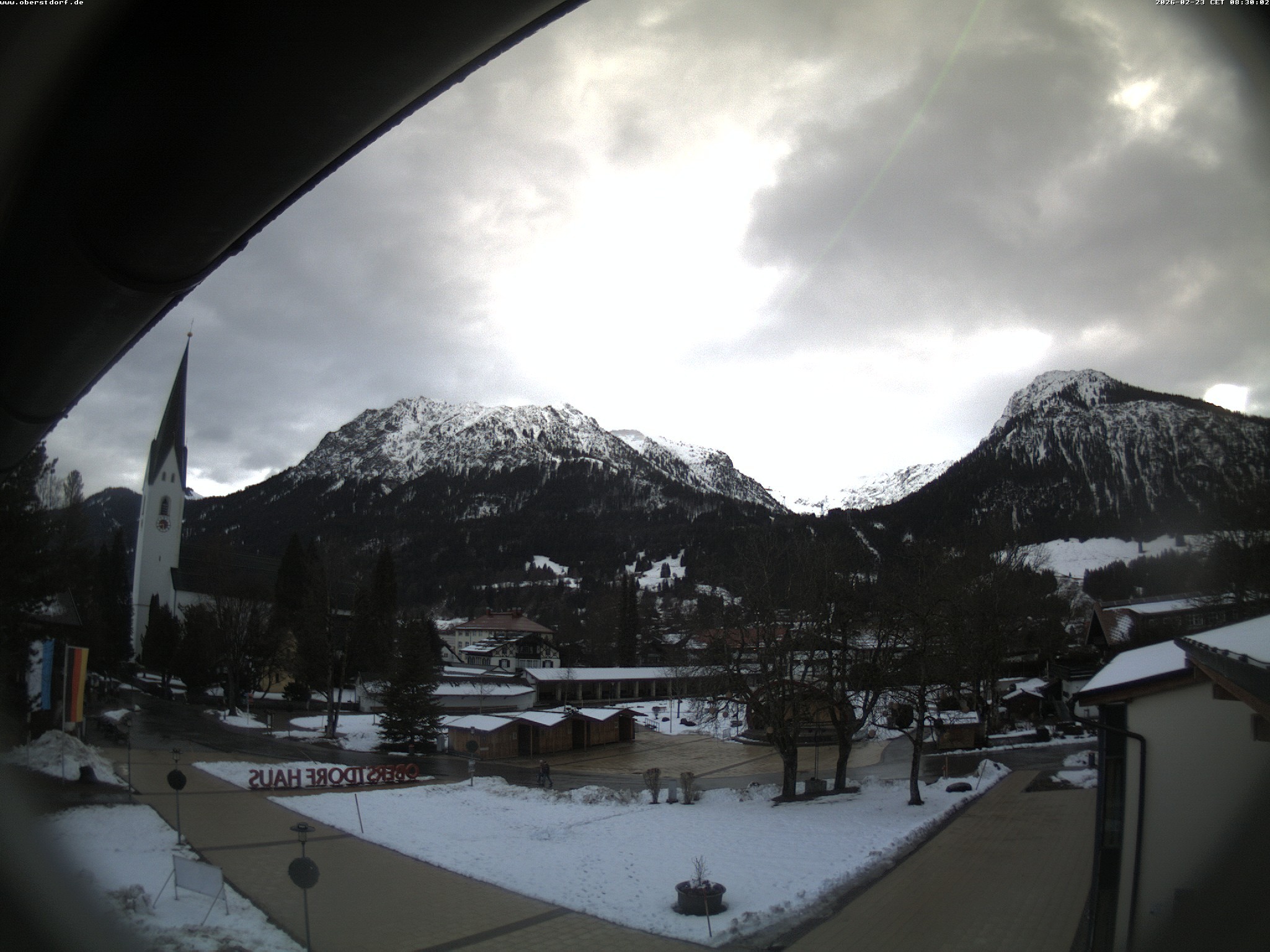 Archiv Foto Webcam Kurpark Oberstdorf