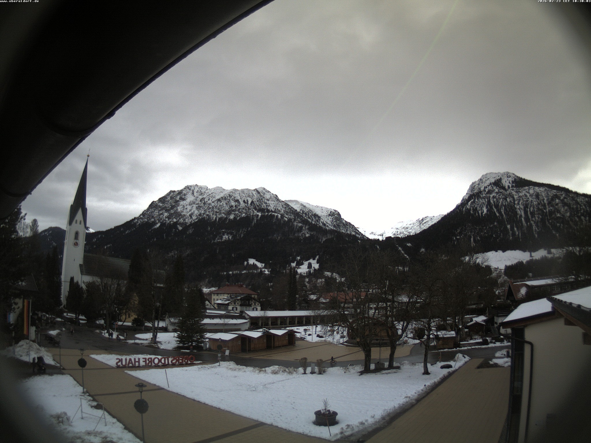 Archiv Foto Webcam Kurpark Oberstdorf