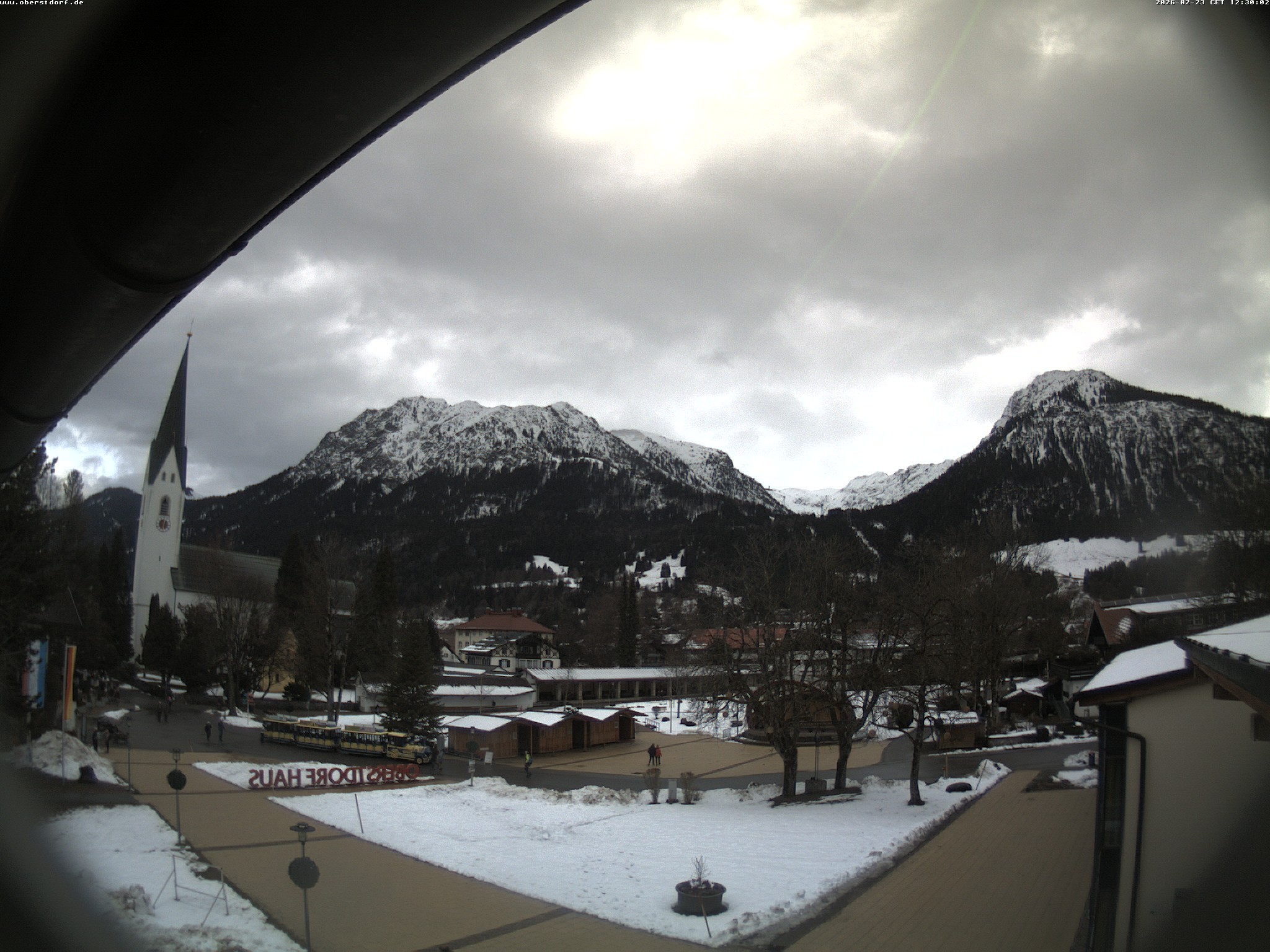 Archiv Foto Webcam Kurpark Oberstdorf