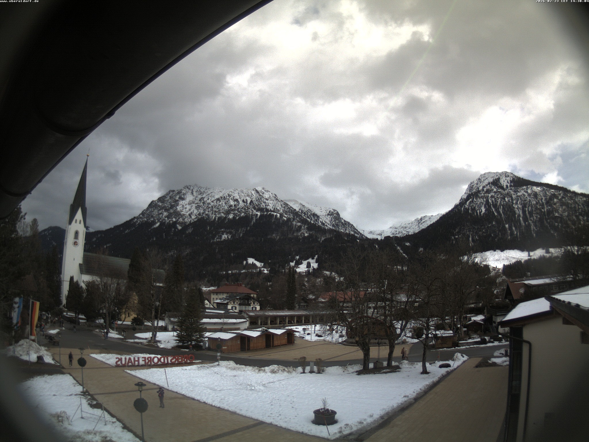 Archiv Foto Webcam Kurpark Oberstdorf
