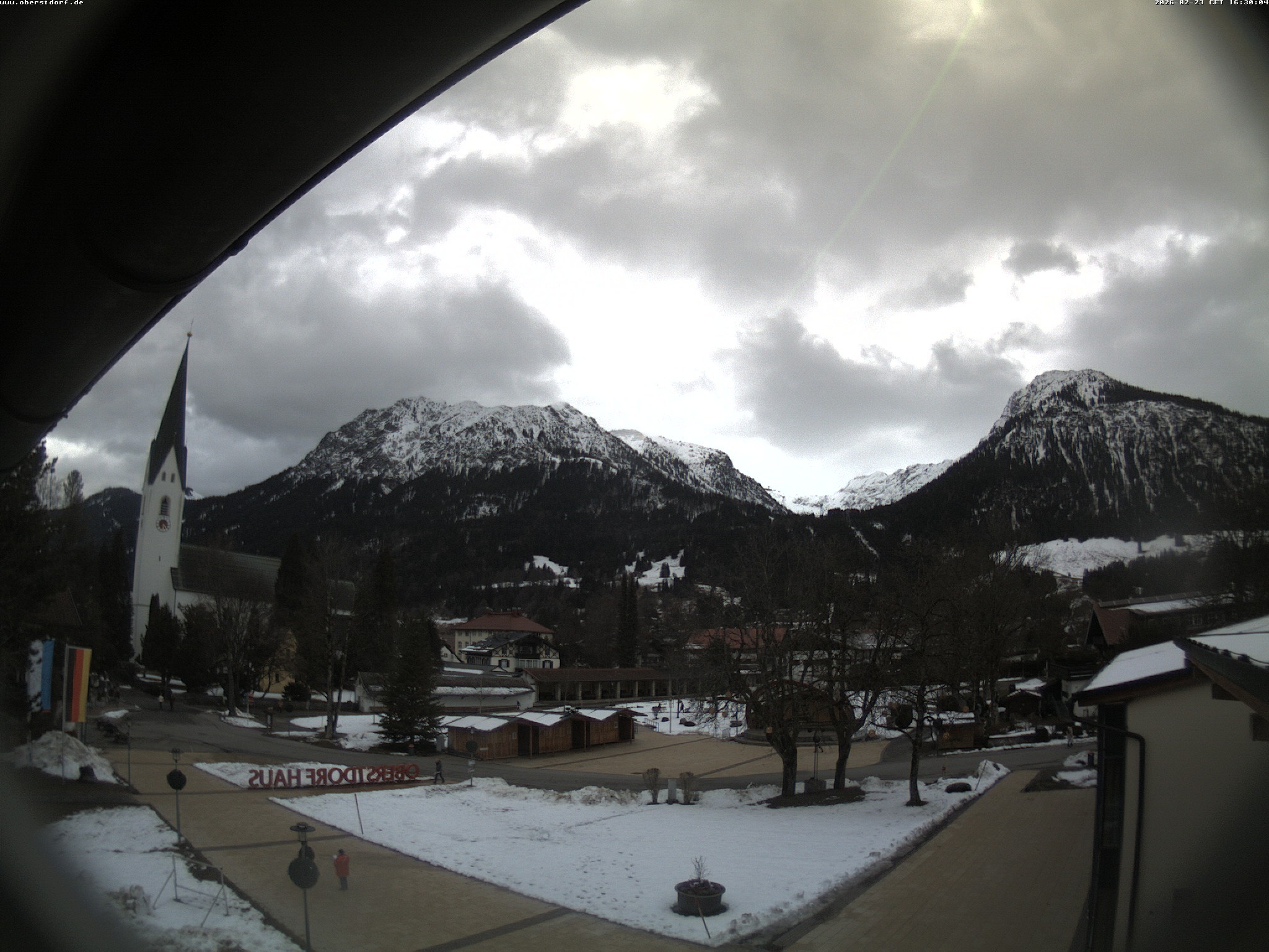 Archiv Foto Webcam Kurpark Oberstdorf