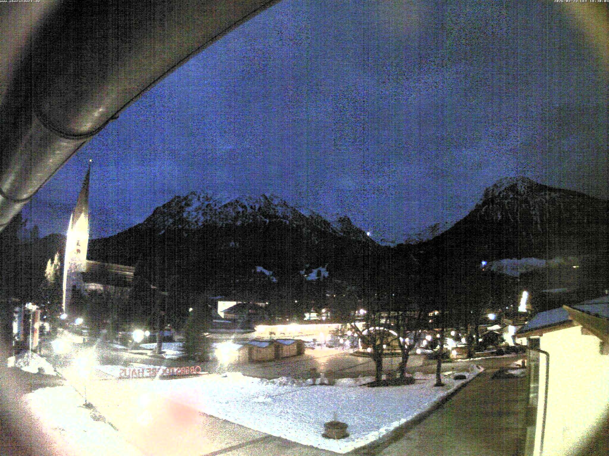 Archiv Foto Webcam Kurpark Oberstdorf