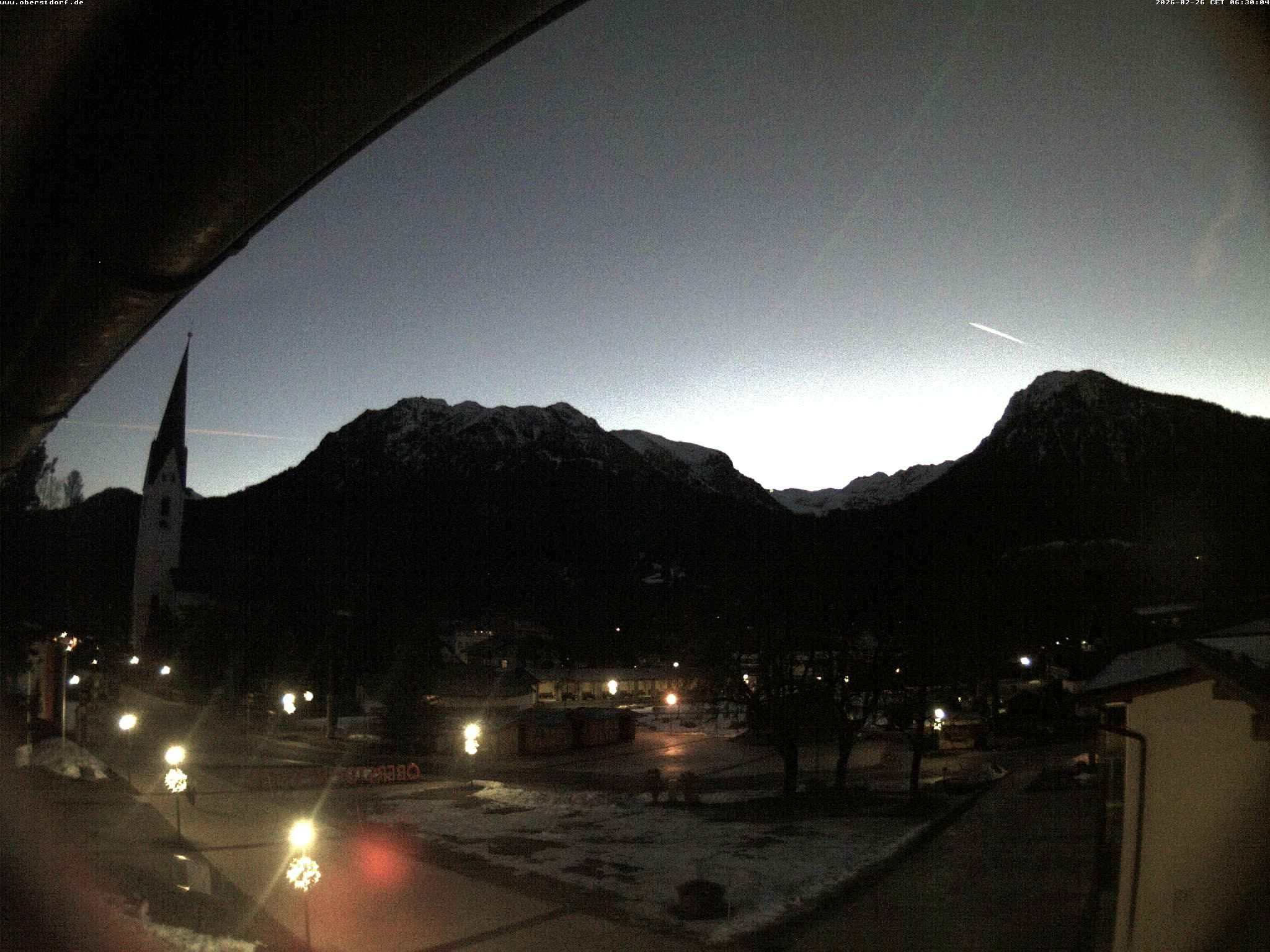 Archiv Foto Webcam Kurpark Oberstdorf