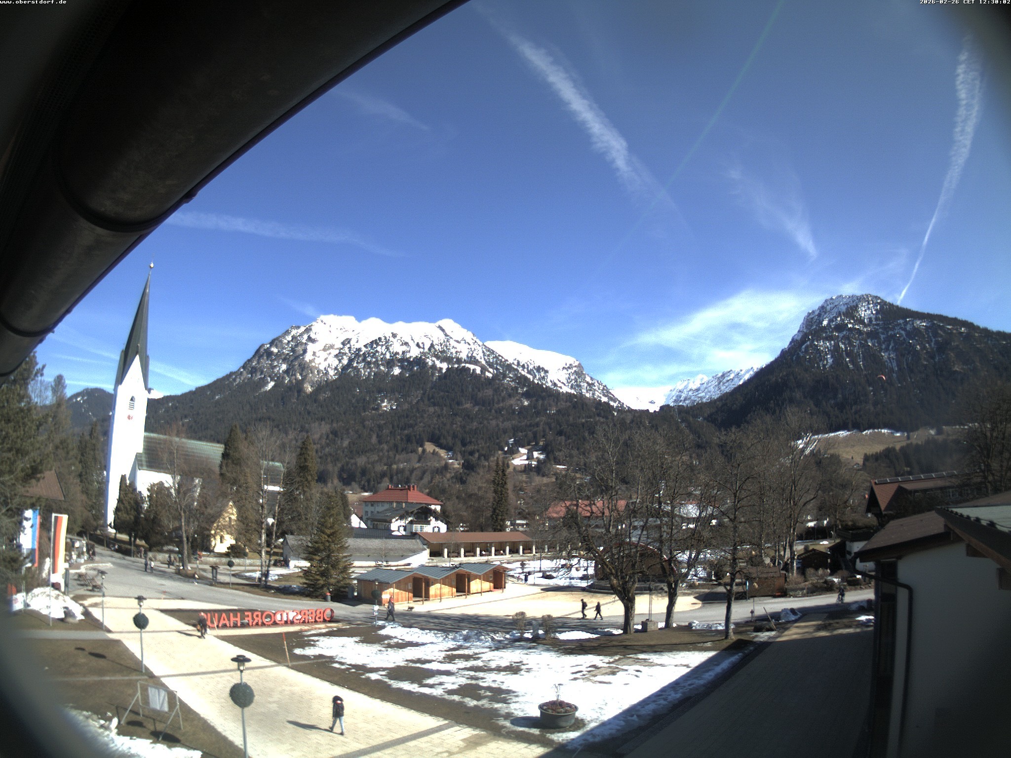 Archiv Foto Webcam Kurpark Oberstdorf