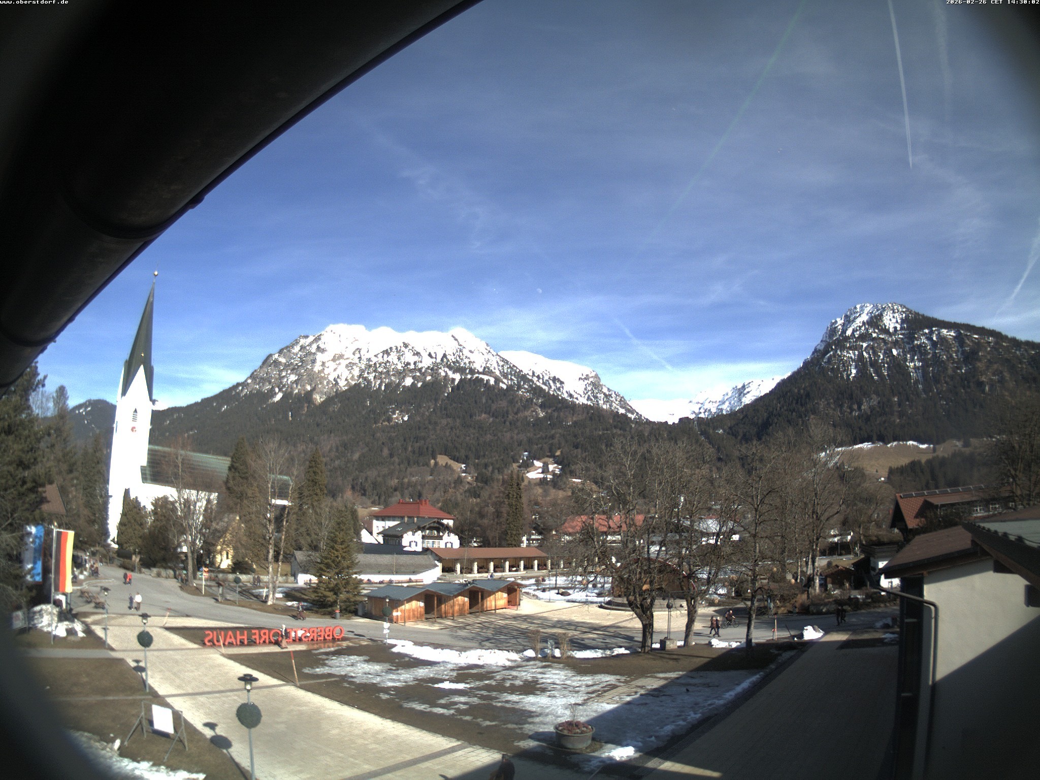 Archiv Foto Webcam Kurpark Oberstdorf