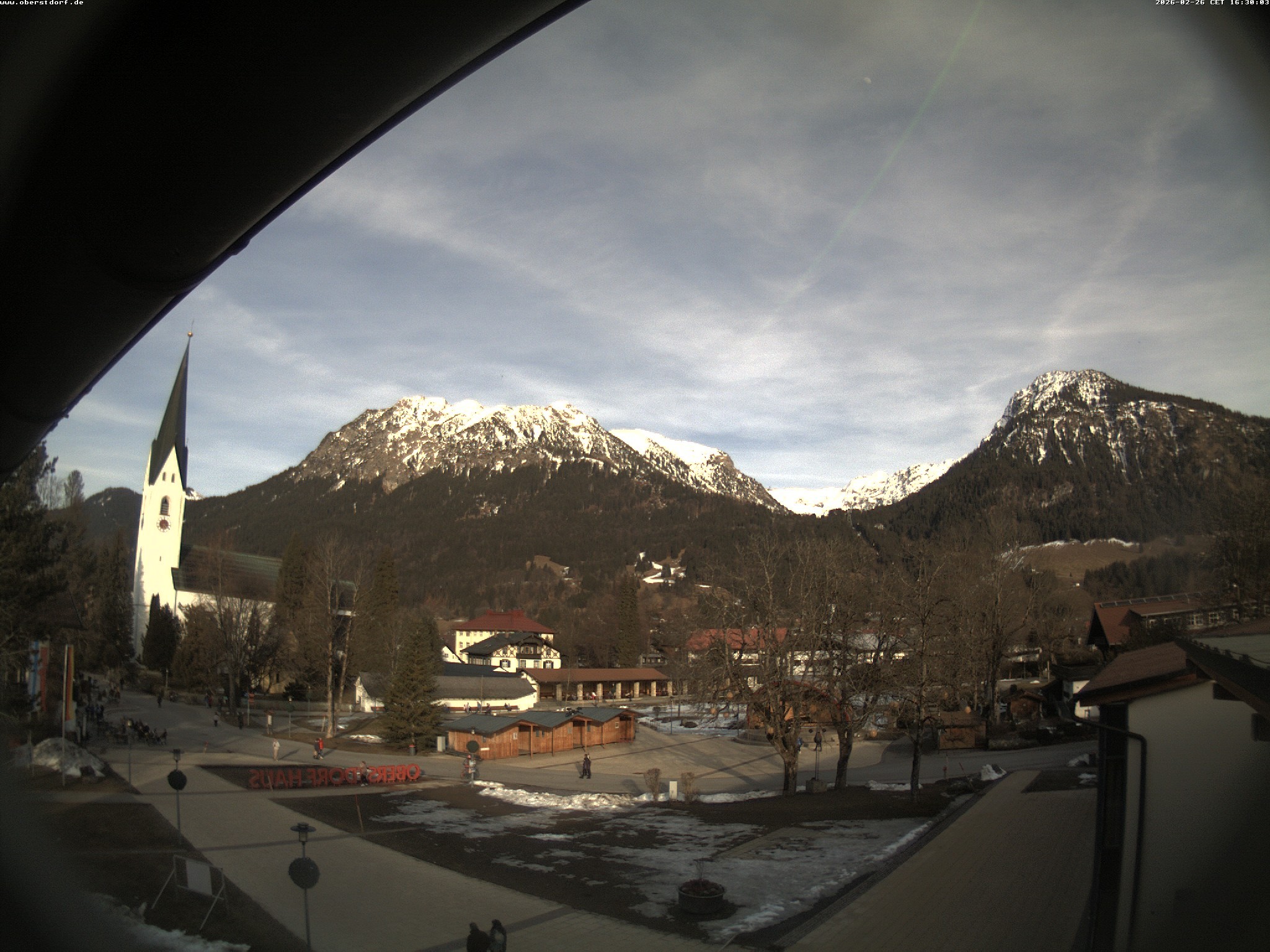 Archiv Foto Webcam Kurpark Oberstdorf