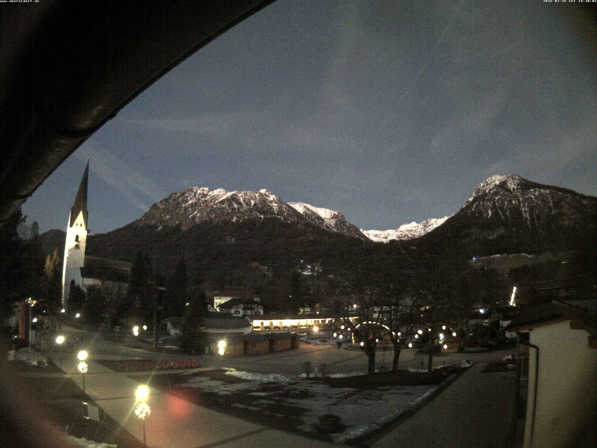 Archiv Foto Webcam Kurpark Oberstdorf